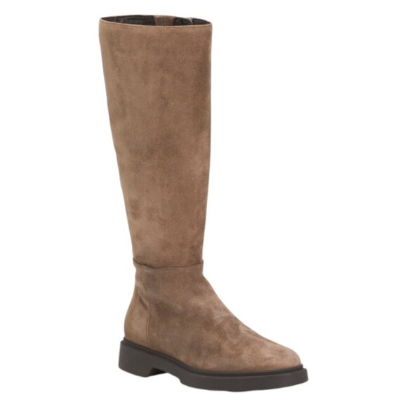 AQUATALIA Made In Italy Suede Halena High Shaft Boots